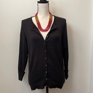 The Limited Black Cardigan Sweater